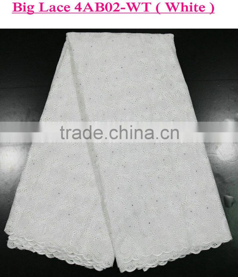 2015 wholesale high quality polish lace swiss voile lace for garment