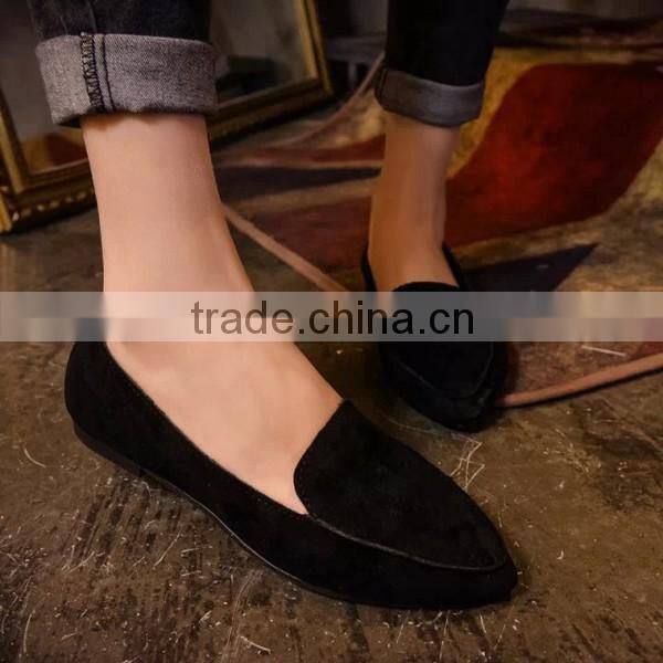 Wholesale new design fabric casual ballerina shoe fabric soft shell fabric
