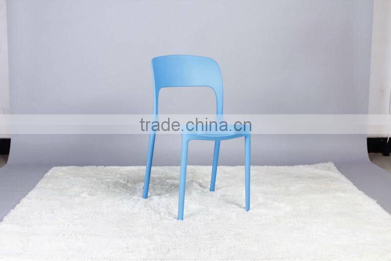 new design padded stackable bright colored outdoor plastic chairs