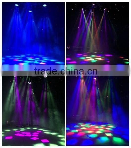 19PCS 15W RGBW 4 IN 1 LED zoom moving head beam washer light