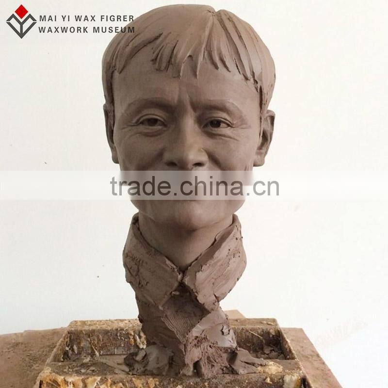 High-simulation vivid wax sculpture of world famous people