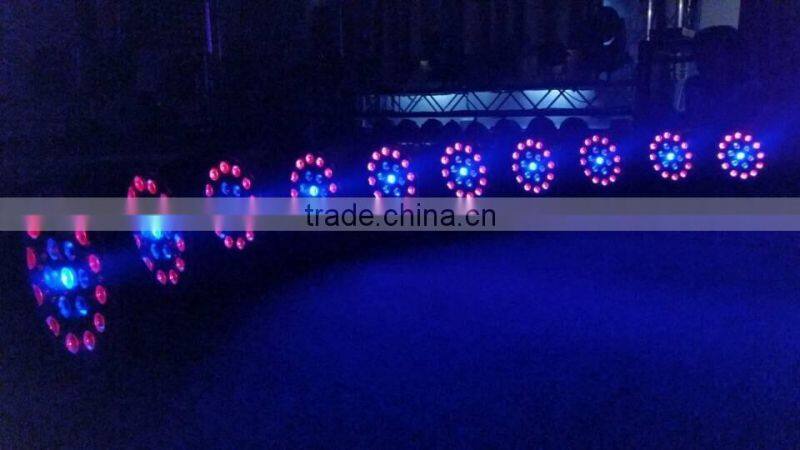 dmx disco lights led stage show lighting LED EIF Par-19(4in1) with 3 rings control