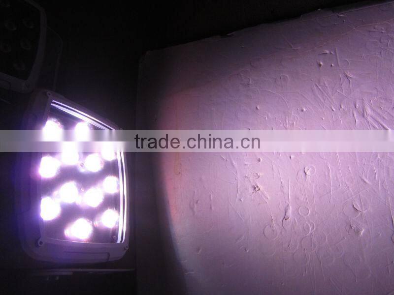 Factory derectly wholesale ip65 ce rohs dmx512 solar led wall wash light LED Land Radarpar-12(6in1)