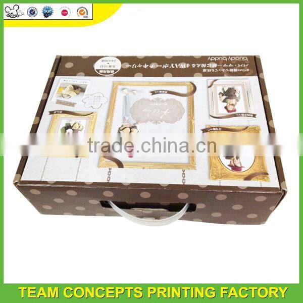 E-flute corrugated umbrella packaging box