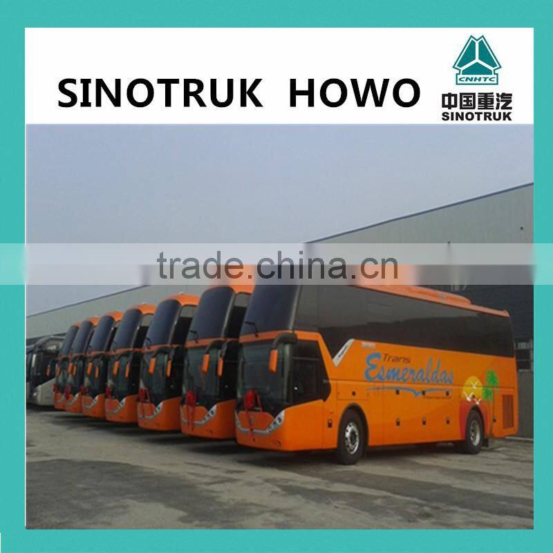 2015 HOWO bus/HOWO coach/JK6128HD/25-55 seat price of new bus