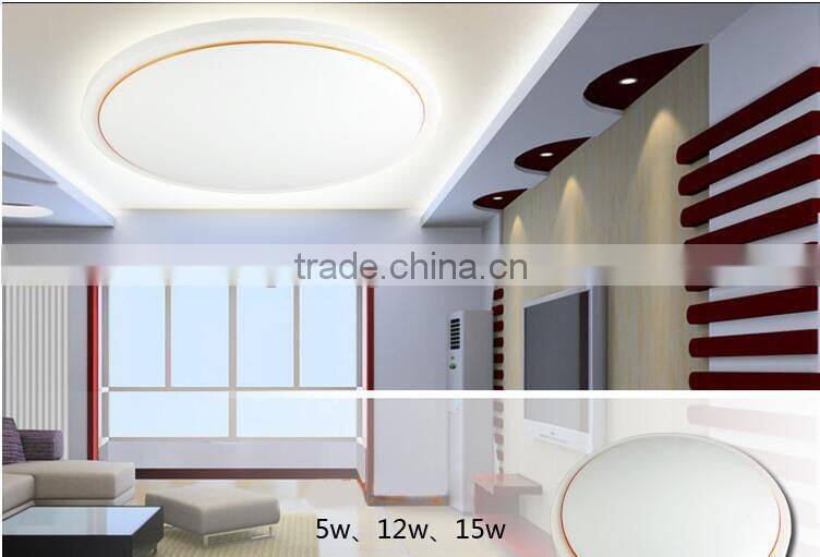 220-240V 48W 3600lm warm/nature/daylight 3 color temperature changeable round led ceiling lights