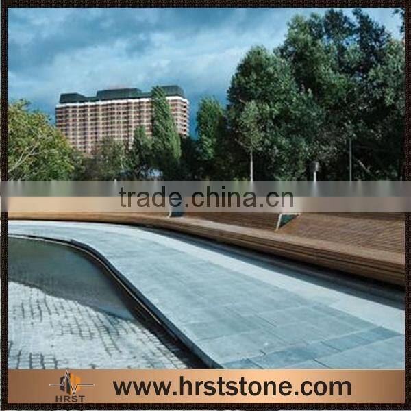 Outdoor garden granite paving stone project