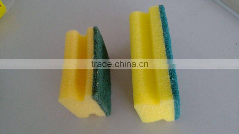 kitchen sponge scouring pad/scouring sponge