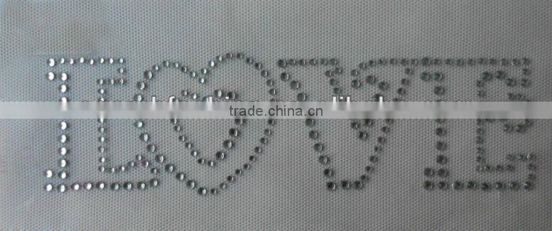 promotional and wholesales owl stud heat transfer for garment accessory