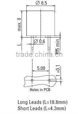 Quick blow subminiature fuse/slow blow pico fuse