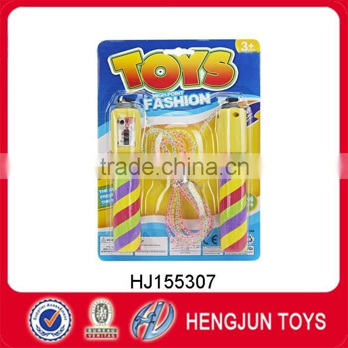 low price kids toys sport count jump ropes skipping