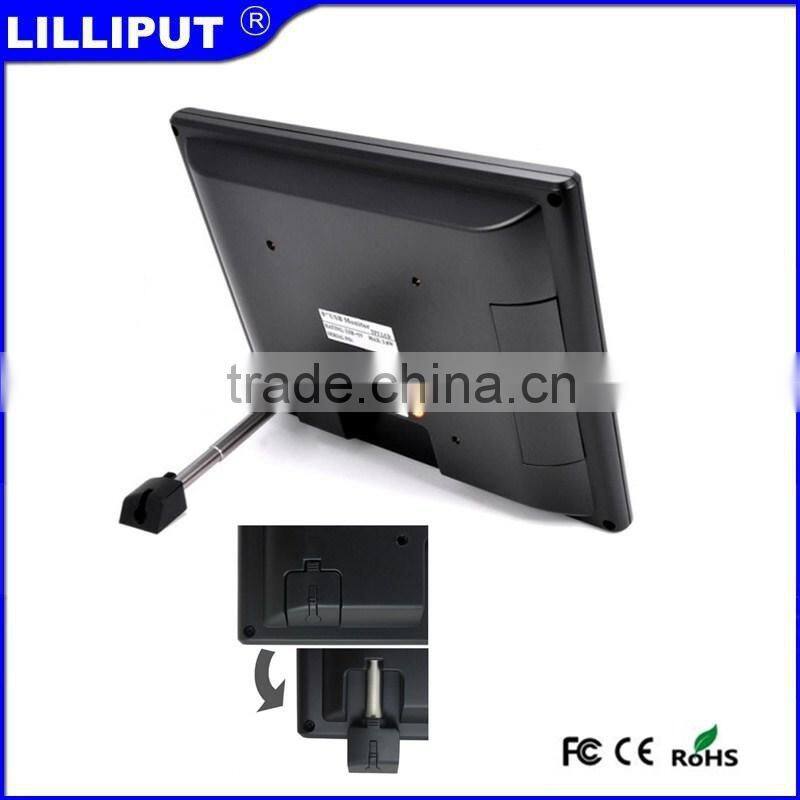 8 inch 4-wire Resistive USB Powered mini usb touchscreen monitor