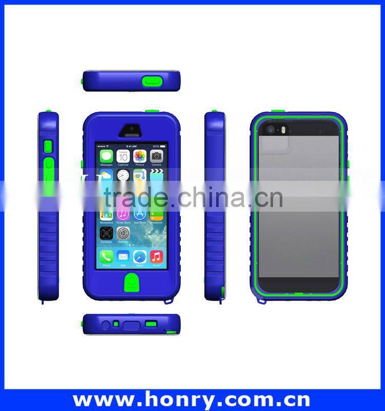 Latest colorful waterproof case with keybord for iphone 4, waterproof phone case