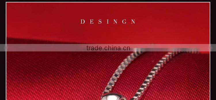 925 silver necklace pendant oval shape syntheric diamond setting pendant short chain necklace