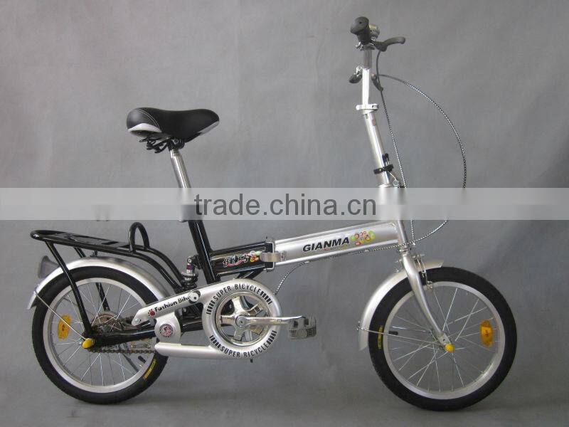 16 Steel Single Speed Folding Bike
