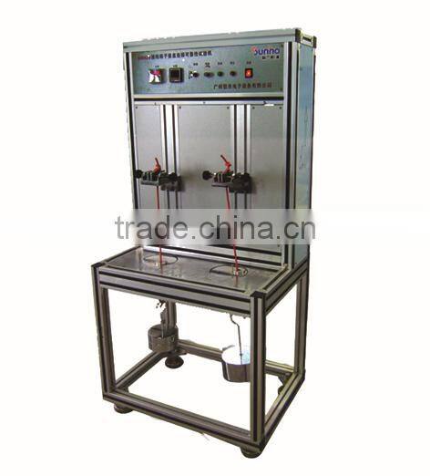 Connecting line vertical connect reliability tester