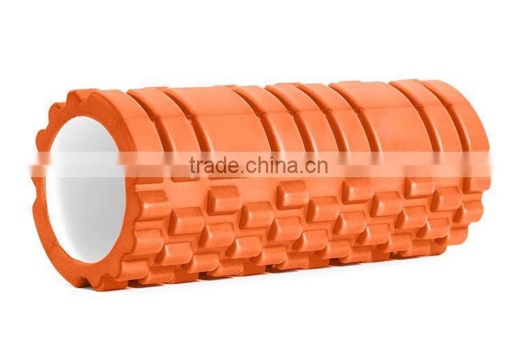 EVA Cover PVC Core Massage EVA Grid Hollow Yoga Foam Roller