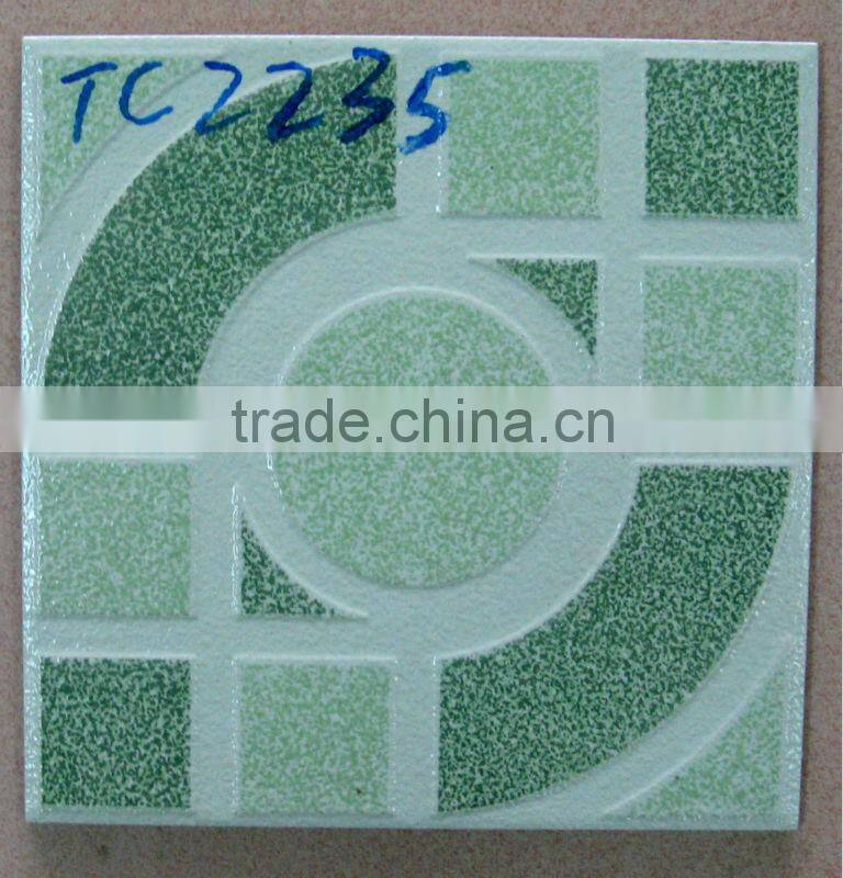 150x150mm cheap blue Glossy bathroom wall tiles