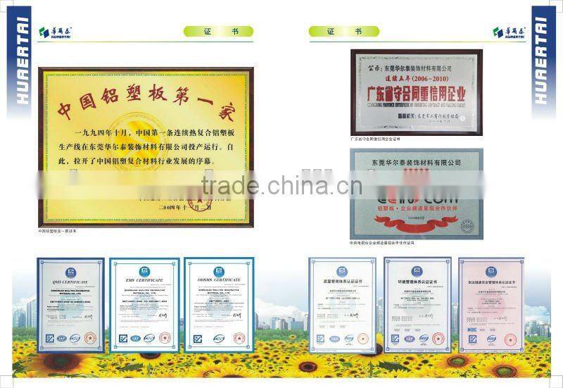 High Quality Color Coated Aluminum Panel
