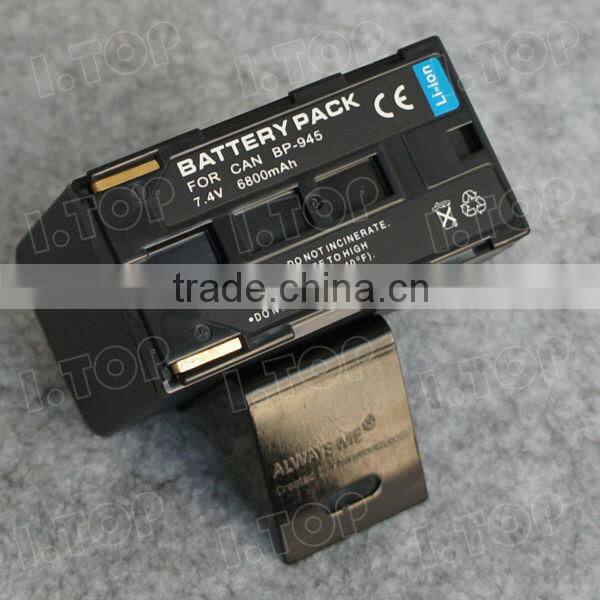 High Quality Digital Replacement Camera battery BP-945 for Canon 6800mAh