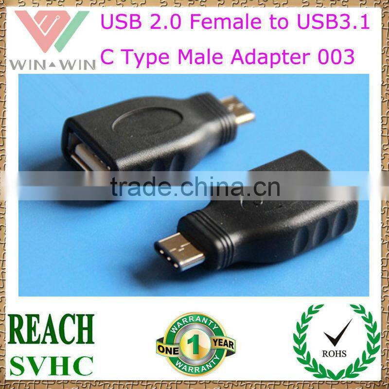 Micro USB Female to USB 3.1 C Type Male Adapter 017