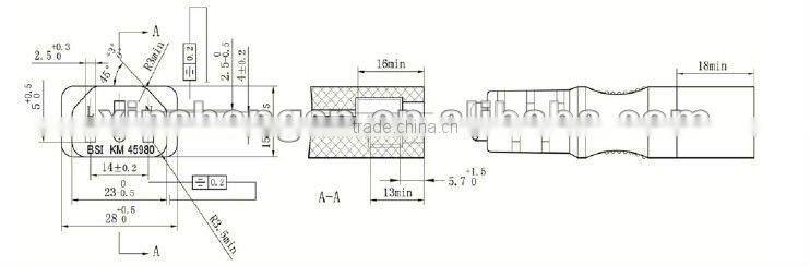 BS approval 13A fuse uk plug power cord