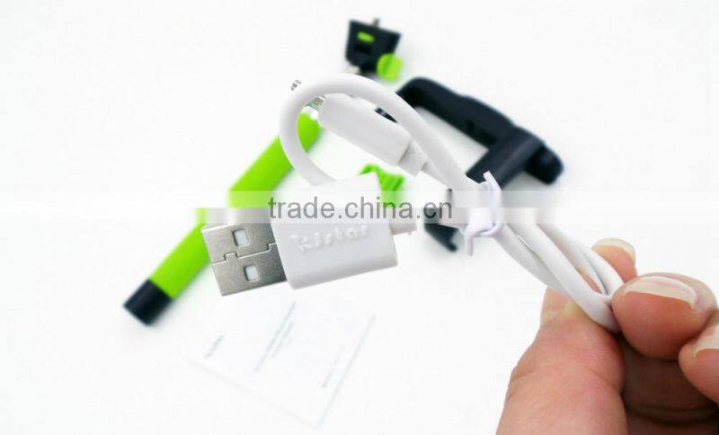 2014 camera accessory kjstar wireless shutter monopod for iphone with excellent quality