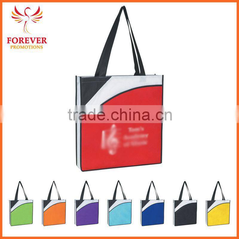 Chinese Supplier Tote Bag Non-woven Conference Shopping Tote With Handles