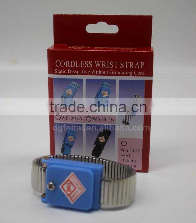 Stainless Metal Wireless ESD Wrist Straps Antistatic Wrist Band for Static Removal