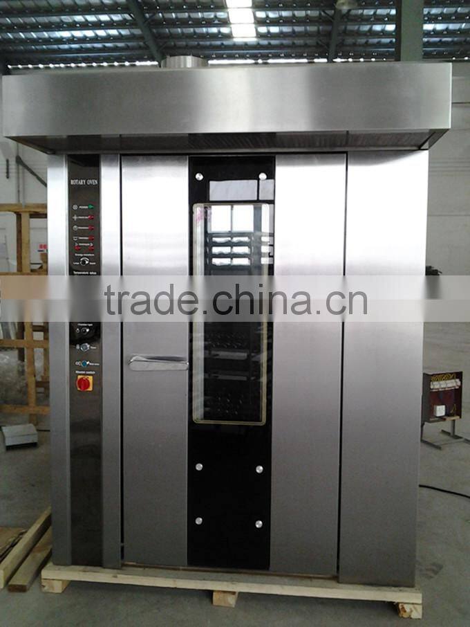 Professional Bakery 16 Trays Gas Rotary Oven Price