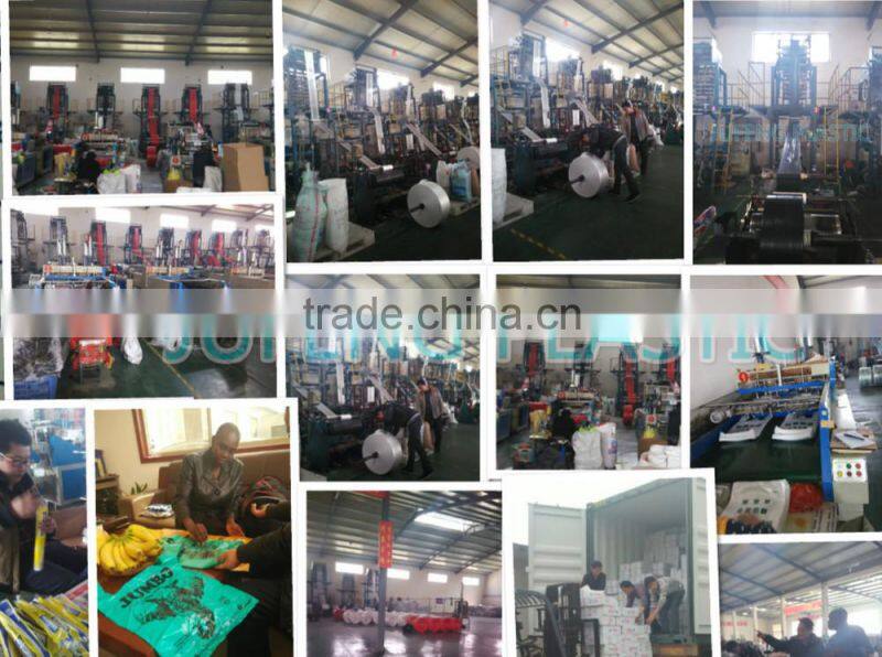 large size star seal recycle plastic garbage rubbish bag