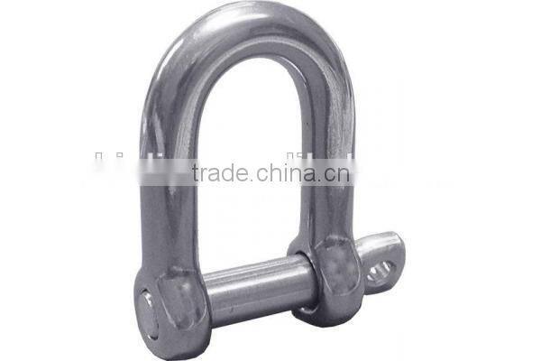 Screw pin bow shackle, d shackle