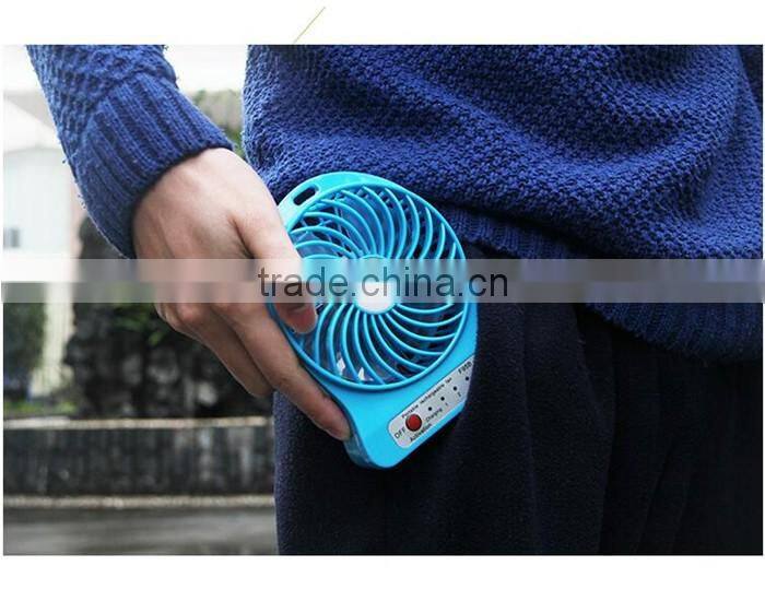 Fashion design colorful mini fan toy for kids