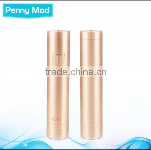 New Design With factory Price E-Cigarette Mechnical mod gold Hammer Mod