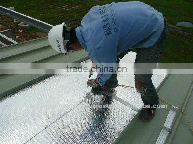 Woven cloth bubble foil
