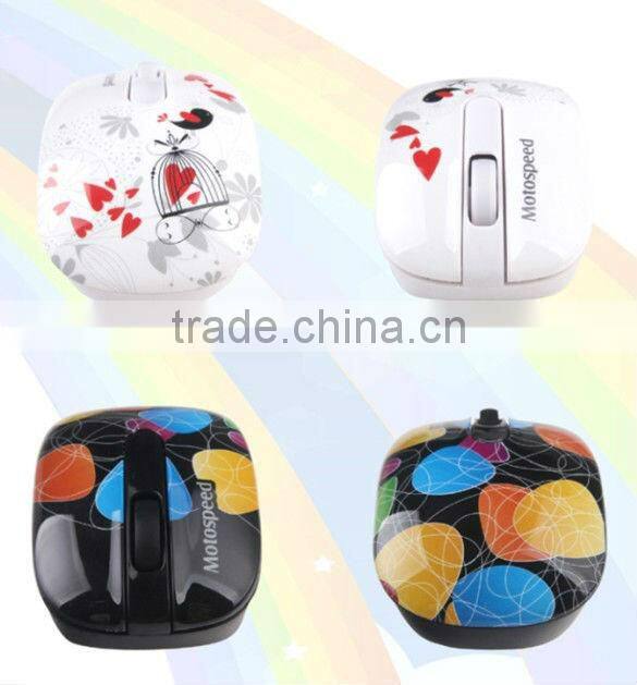fashionable colorful optical mouse