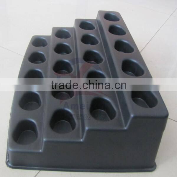 OEM Design Black HIPS Counter Trays