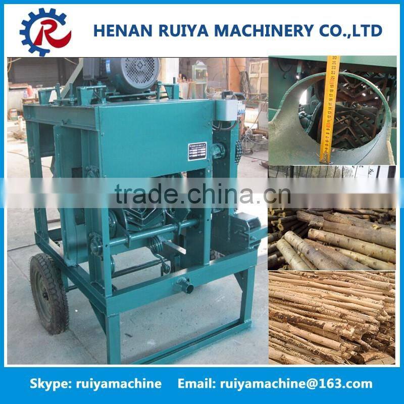 Vertical type wood debarker machine/timber peeling machine