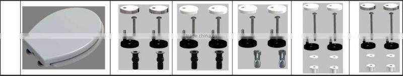 Beautiful round urea toilet seat