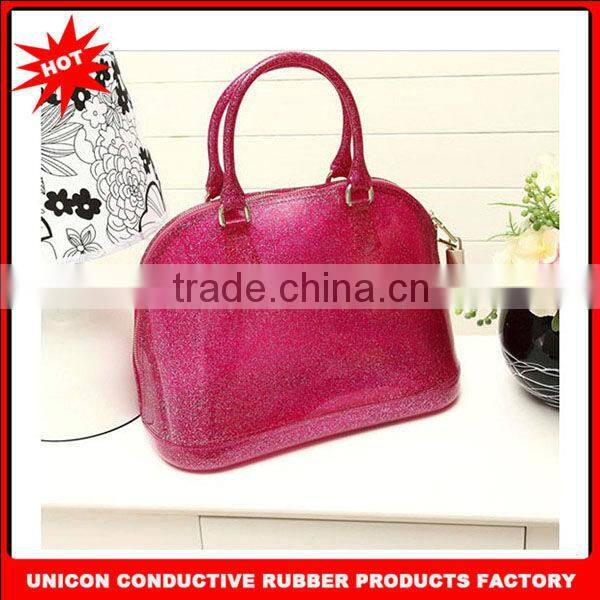 2013 latest design jelly candy color silicone bag
