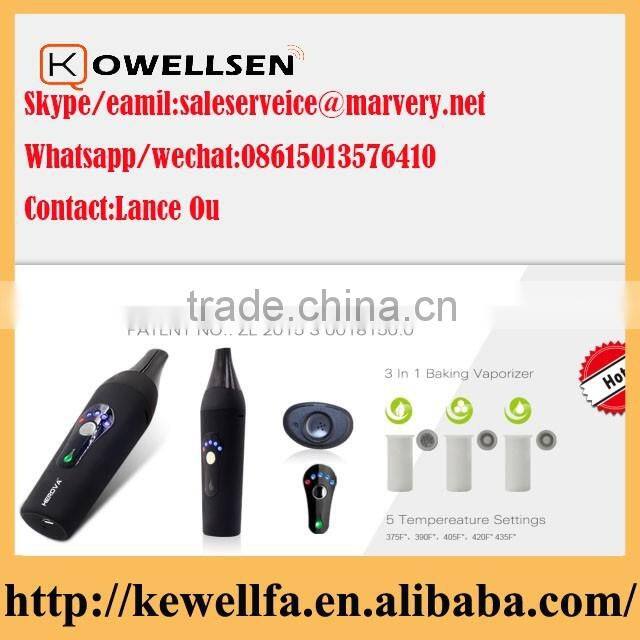 2016 Kowellsen newest vape pen dry herb vaporizer Herova dry herb pen Herova
