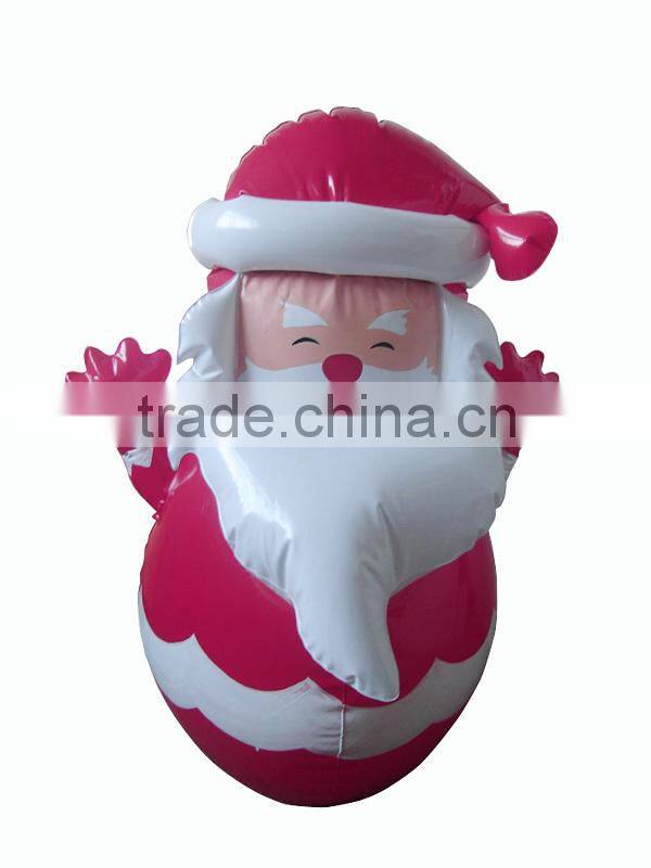 2015 Inflatable eco-friendly Christmas decorations,,PVC Christmas ornaments,lovely decorations for shops and stores