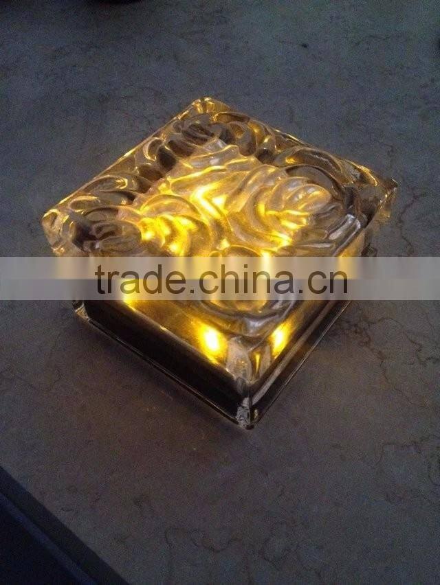 outdoor home garden led paver light / solar led dance floor light