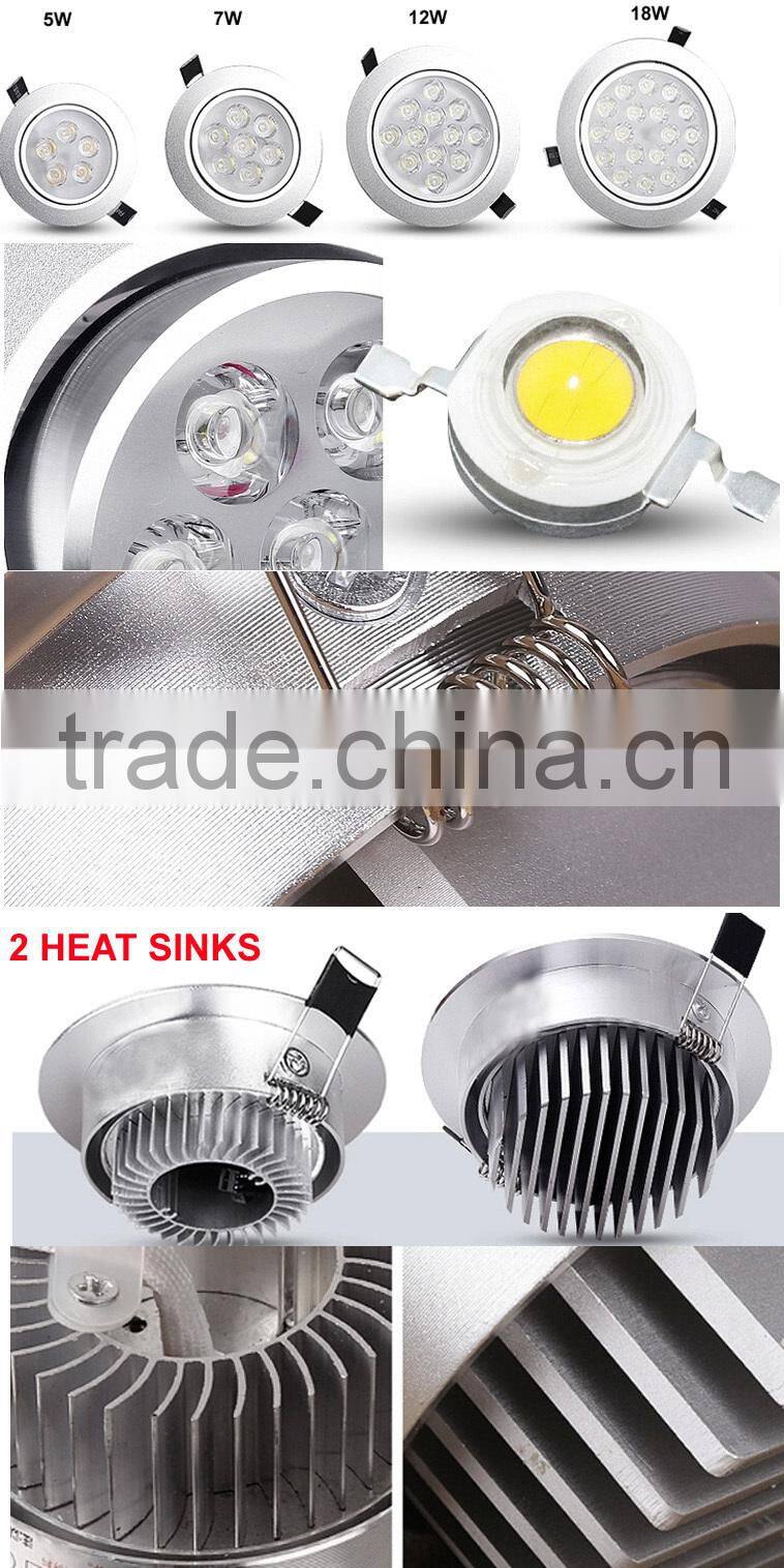 Uranus Saving Energy Dimmable Hight Brightness Led Downlight