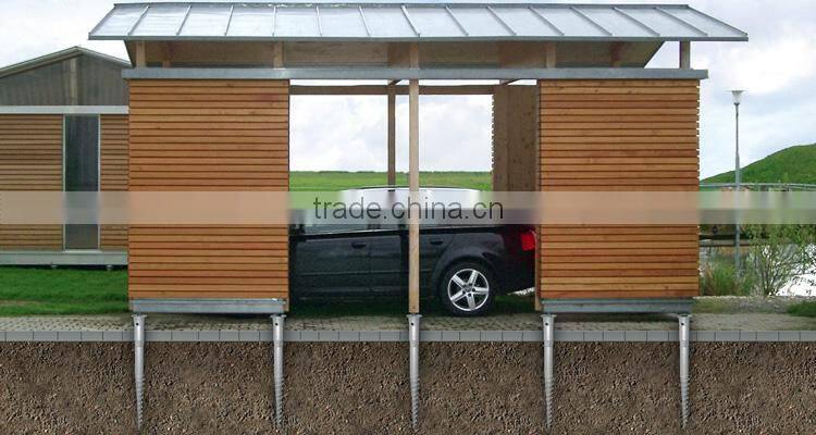 earth screw anchor for solar mounting N76*1600