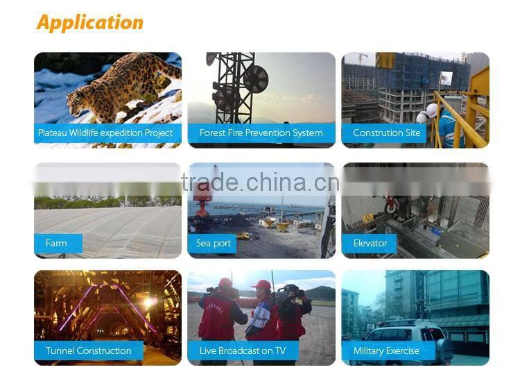 7km 5GHz Outdoor Audio Video Transmitter and Receiver CPE