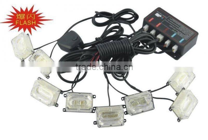 CAR LED STROBE LIGHT,DASH LIGHT (SR-LS-129-16), 1W TOP BRIGHT LINEAR LED