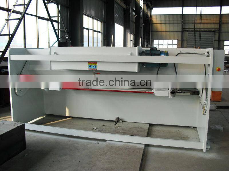 In stock QC12K hydraulic shearing machine, sheet metal cutting machine