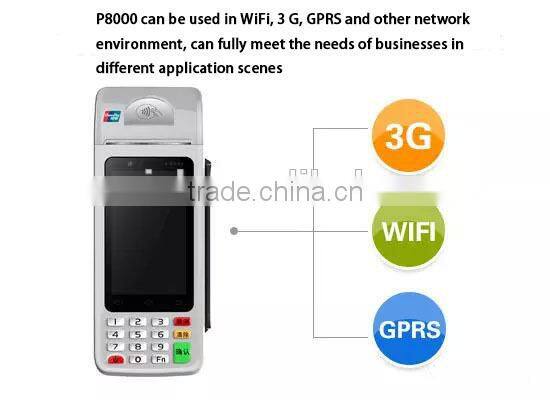 A Smart Android 4.3 POS Solution,Integrated With Printer, Payment