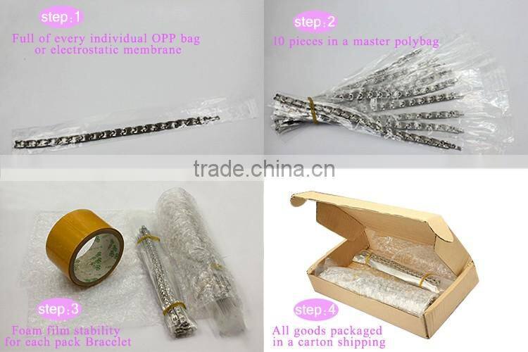 china manufacturer fashion negative ion infrared titanium germanium energy custom silicone bracelet